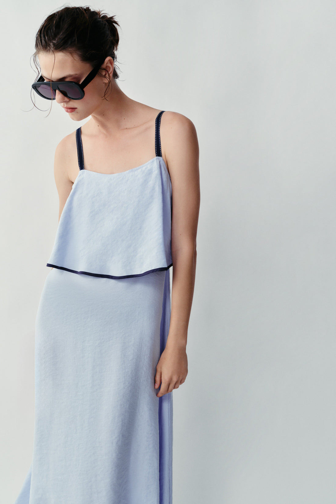 ROBE MI-LONGUE BIMATIÈRE