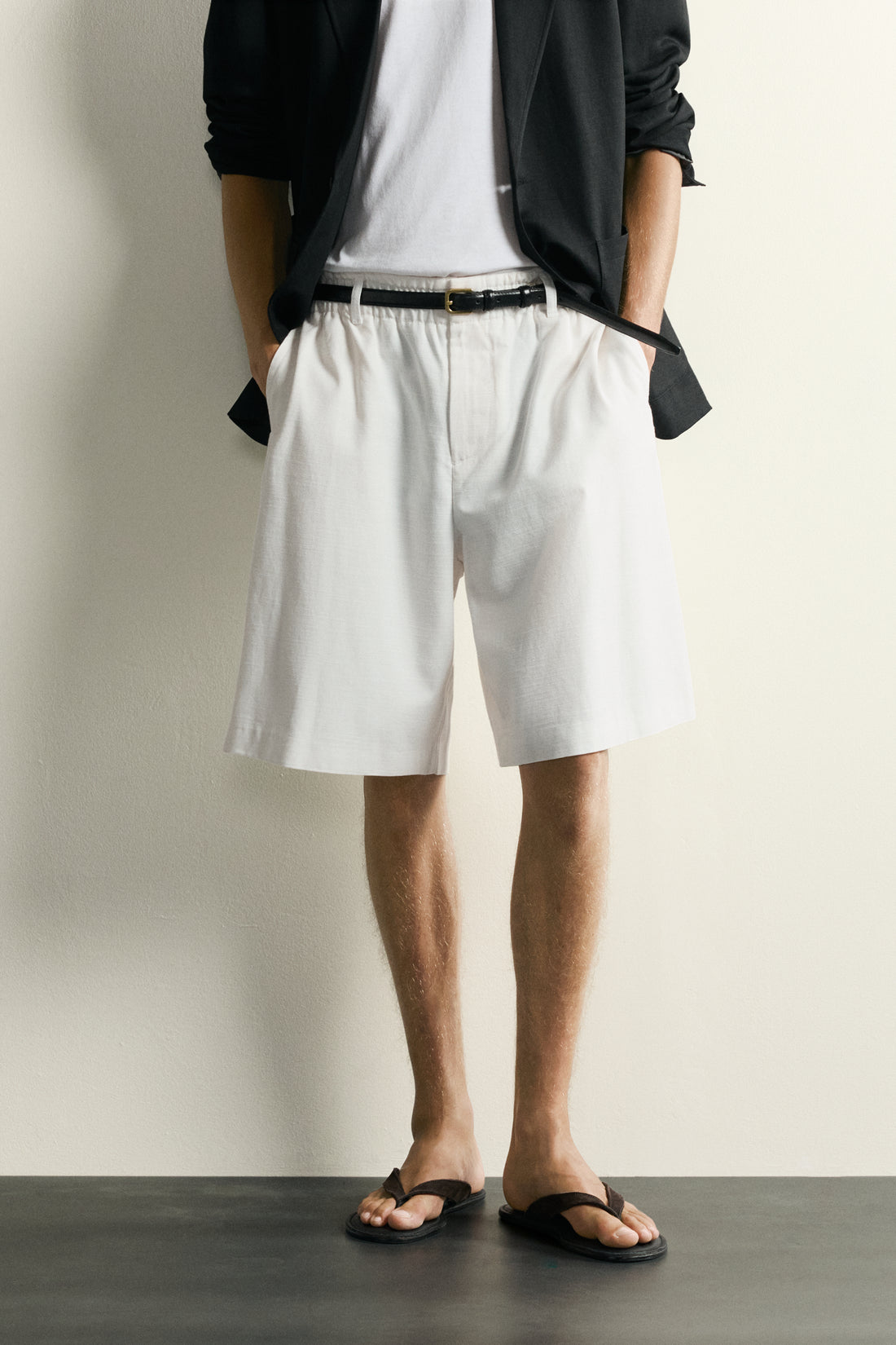 BERMUDA WIDE FIT COTON - LYOCELL