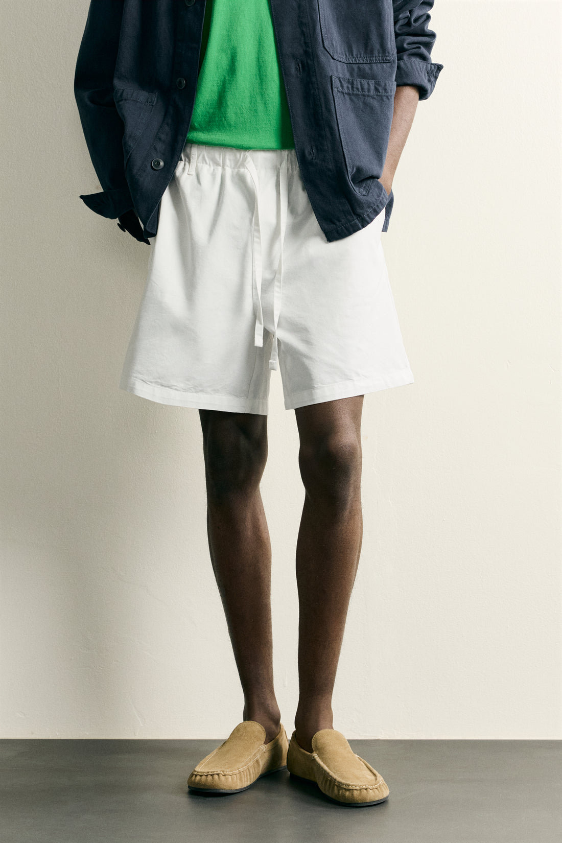 BERMUDA REGULAR FIT COTON - LYOCELL
