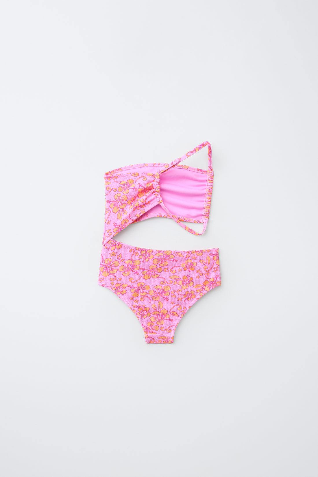 6-14 ANS/ MAILLOT DE BAIN CUT OUT HIBISCUS