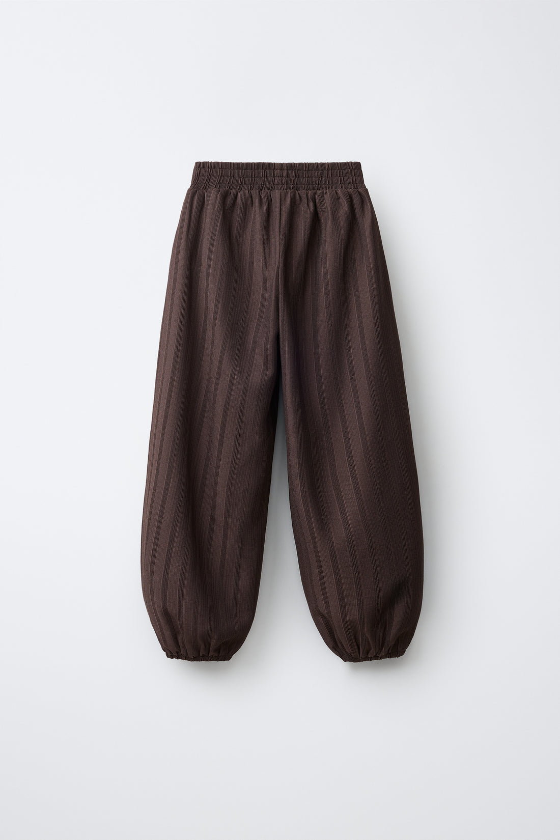 PANTALON SAROUEL TEXTURÉ