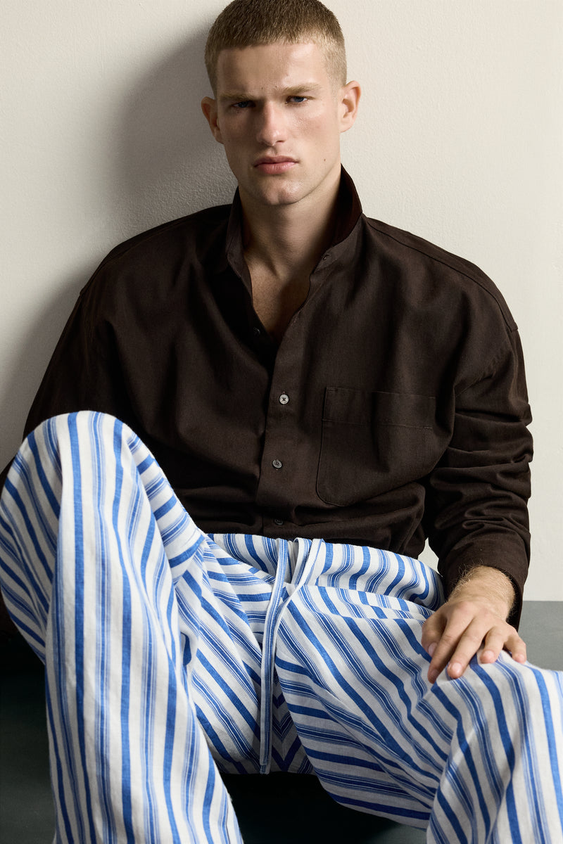 Bleu marine / Blanc