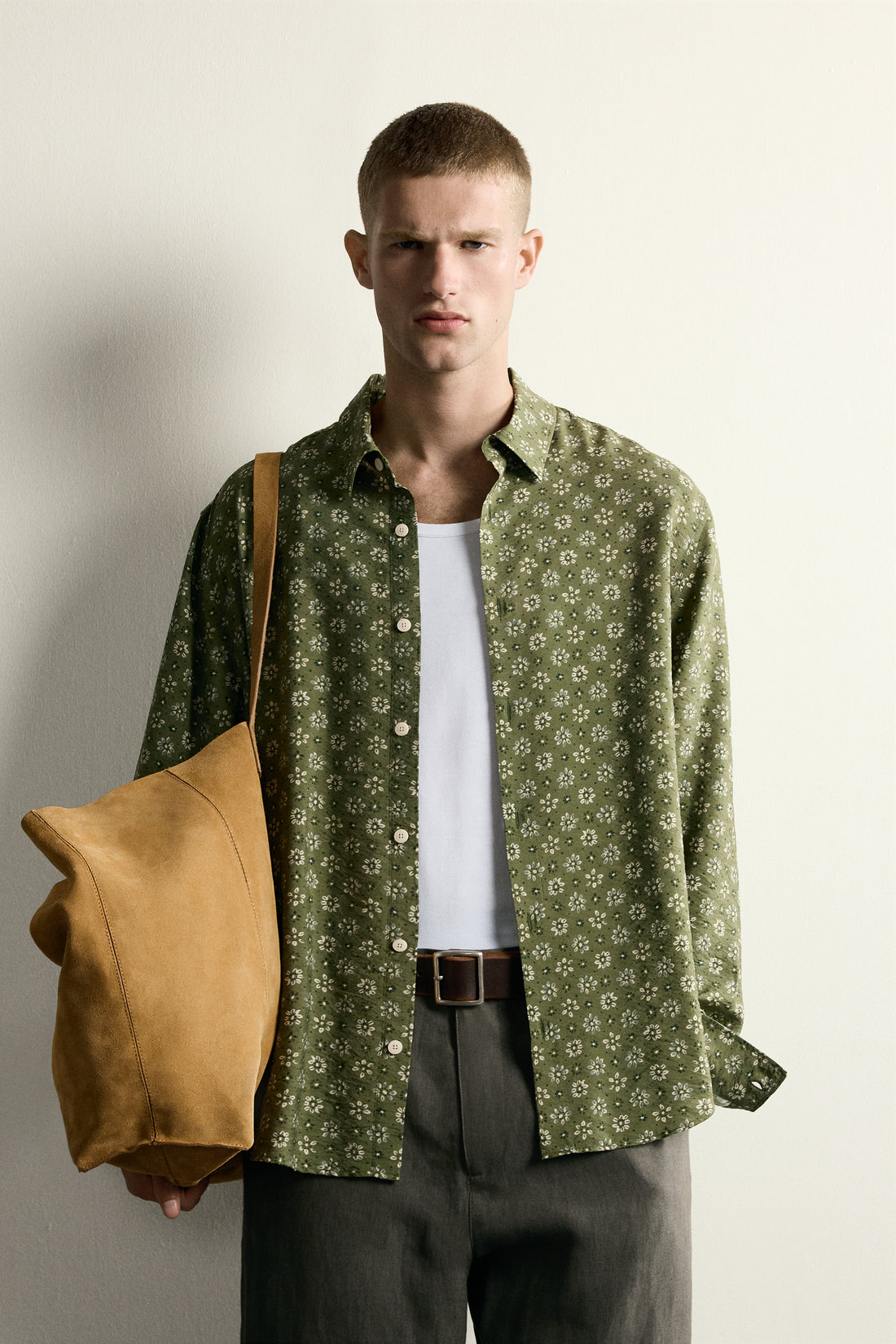 CHEMISE FLUIDE À IMPRIMÉ FLEURI