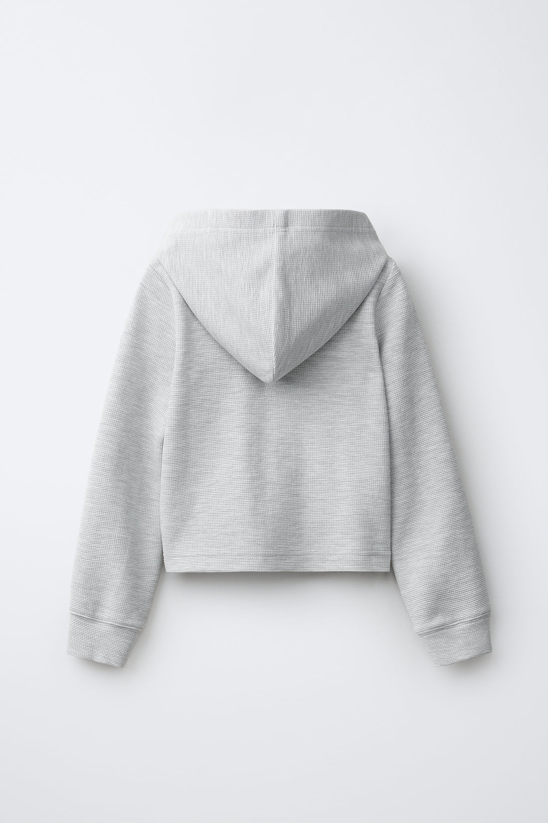 VESTE DE GYM AVEC CAPUCHE WAFFLE