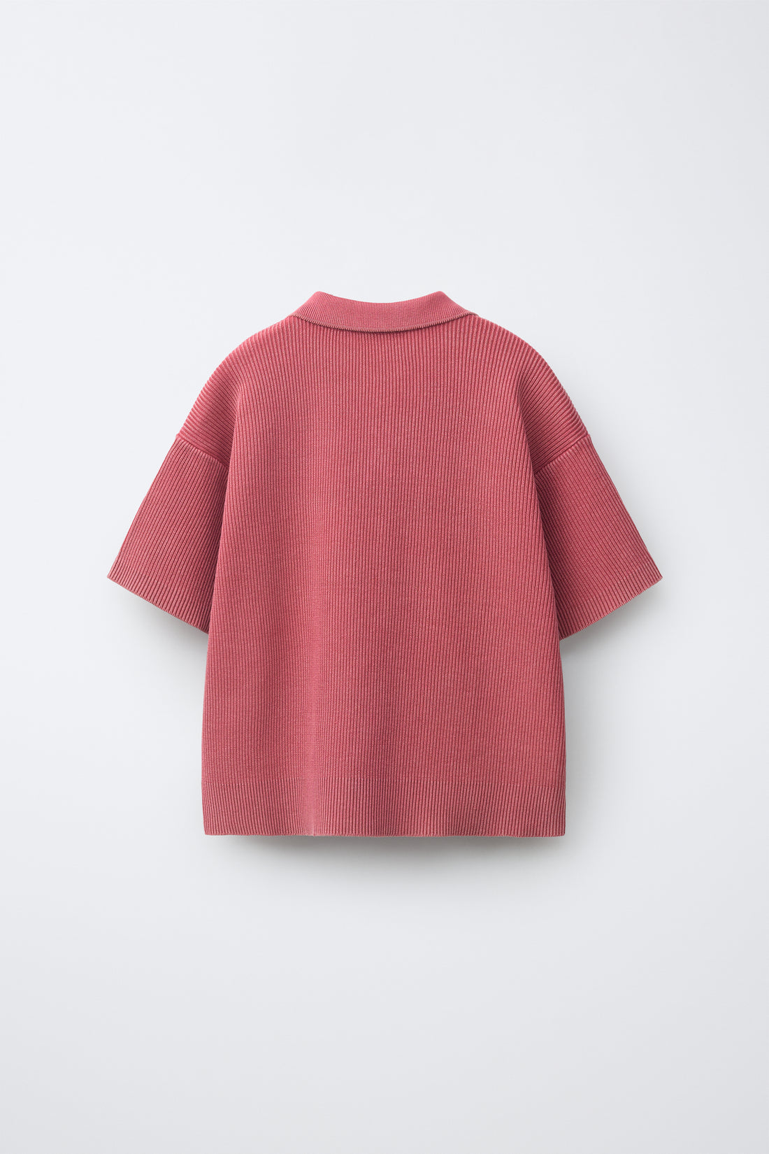 POLO CANNELÉ ACID WASH