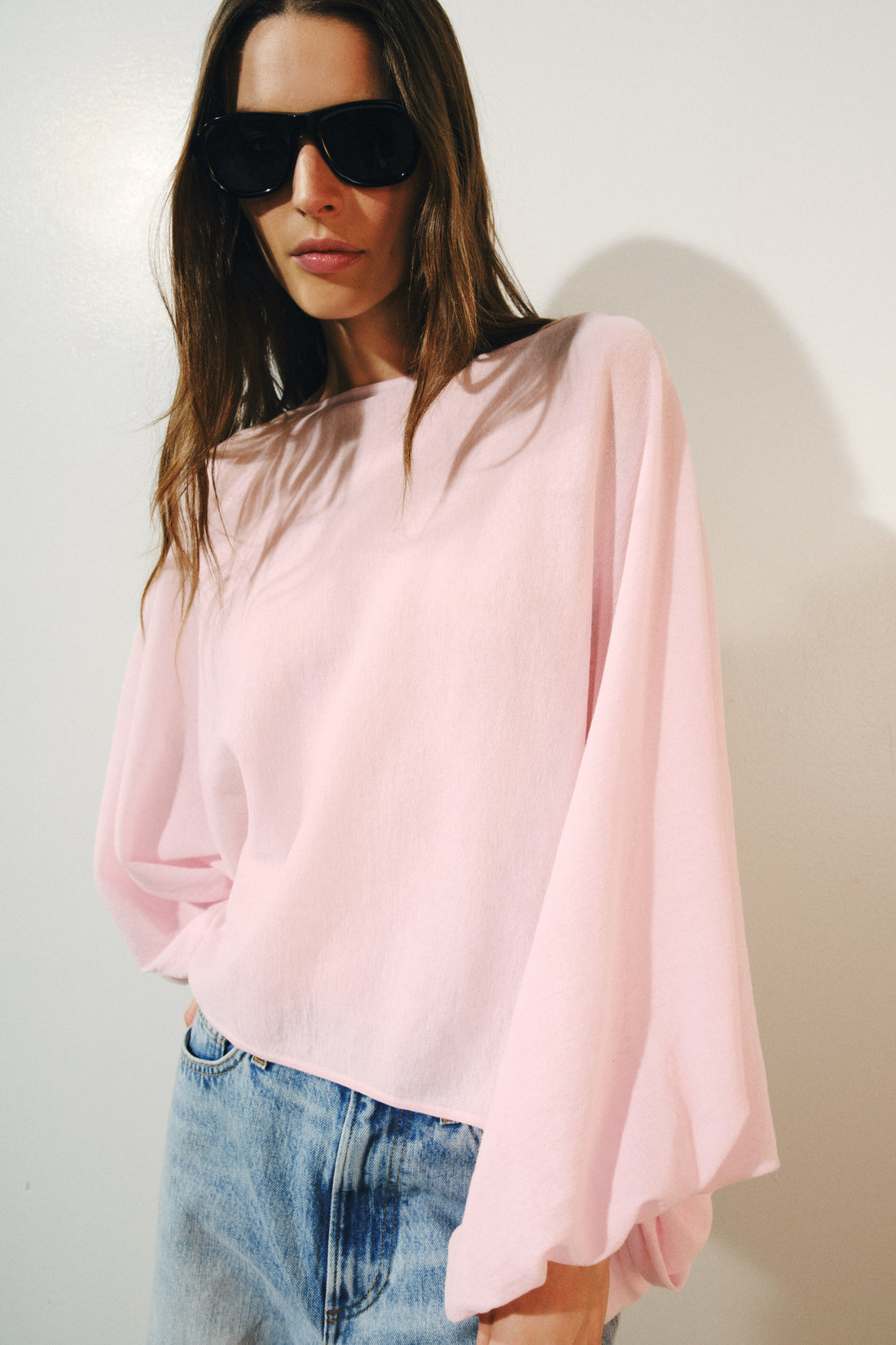 PULL À MANCHES AMPLES