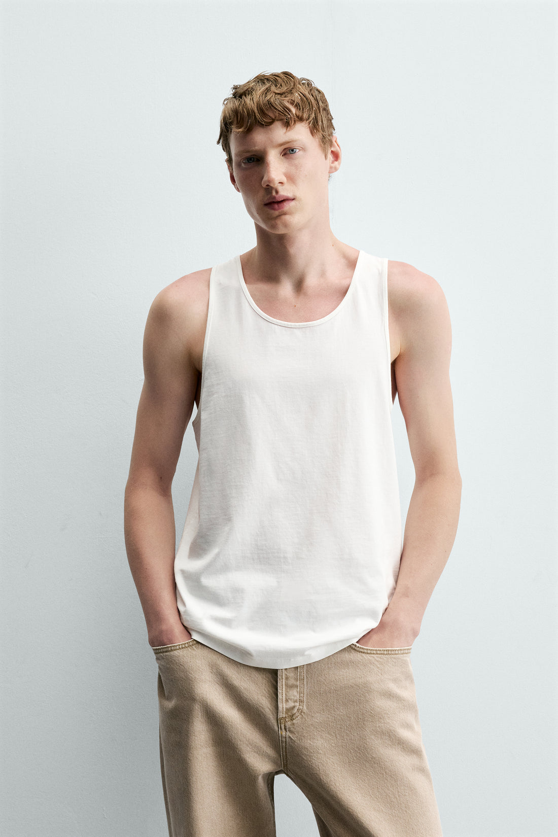 DÉBARDEUR REGULAR FIT MEDIUM WEIGHT