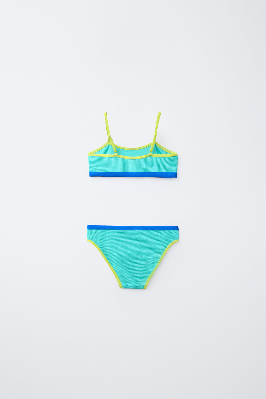 6-14 ANS / BIKINI À LISERÉS EN CONTRASTE