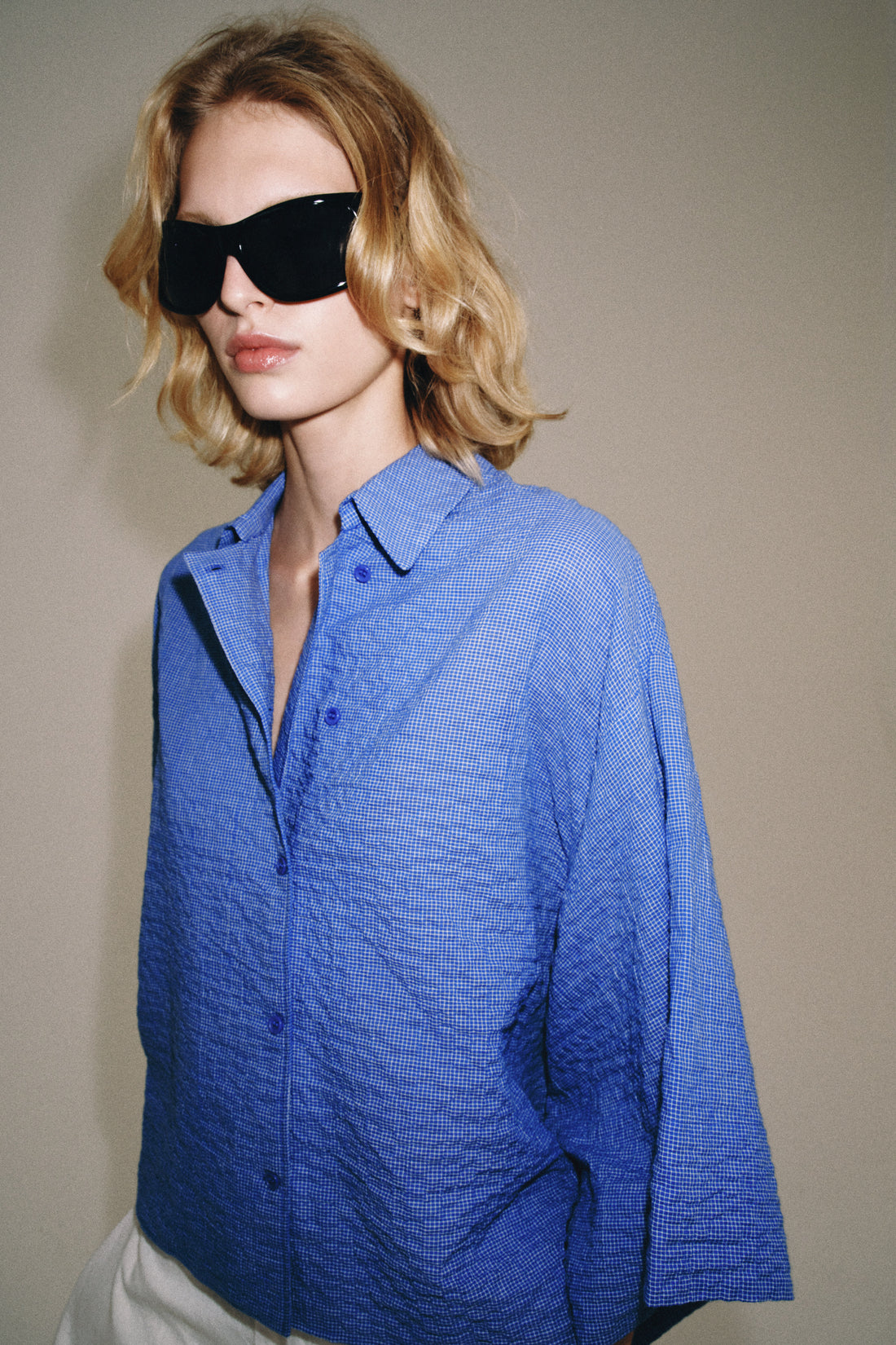 CHEMISE À CARREAUX ZW COLLECTION