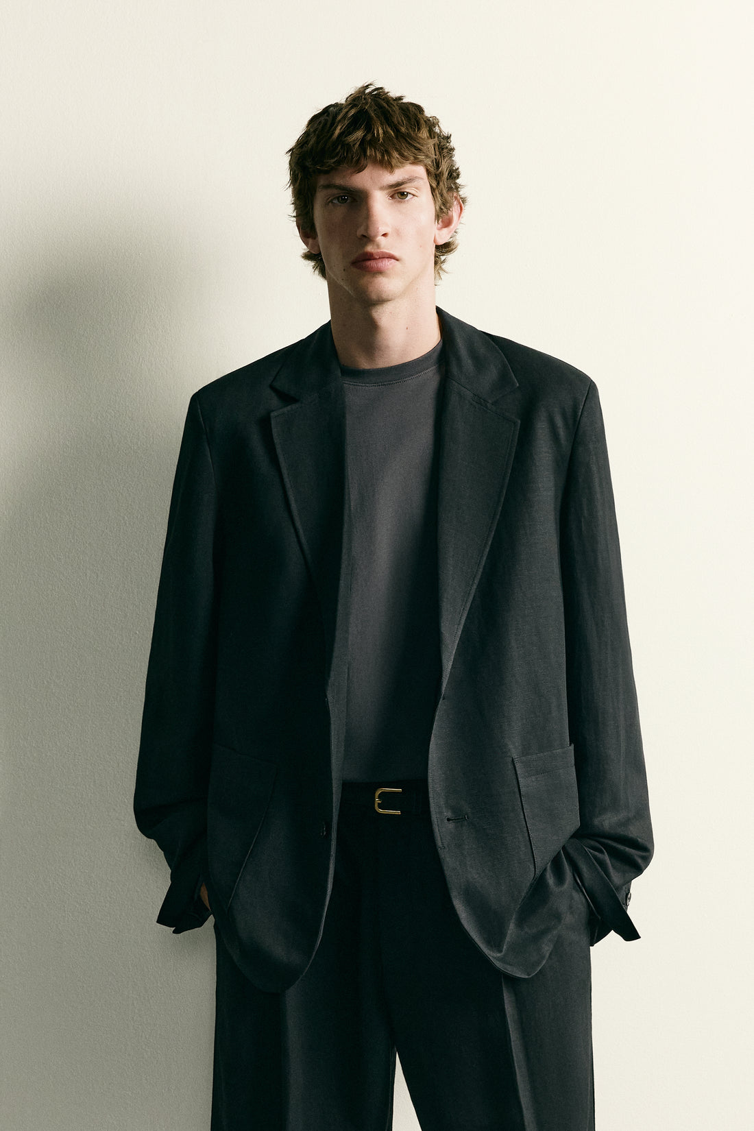 VESTE DE COSTUME STRUCTURÉE