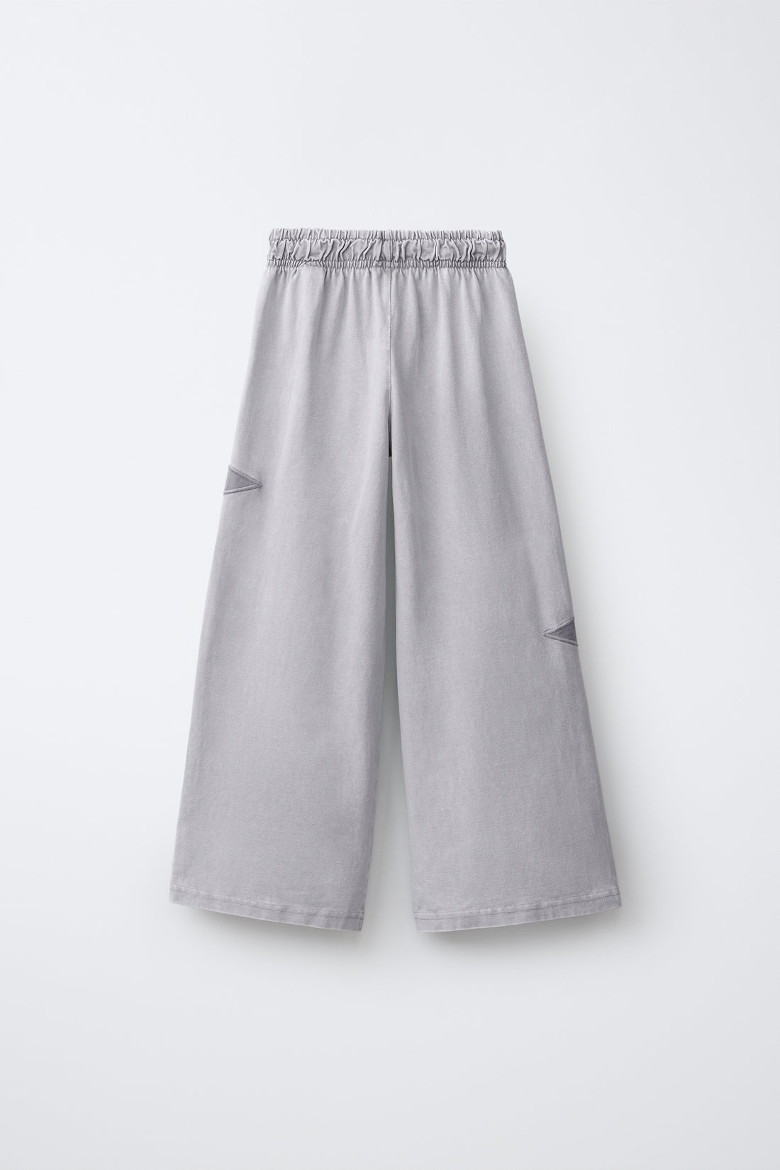 PANTALON LARGE EFFET DÉLAVÉ ÉTOILES