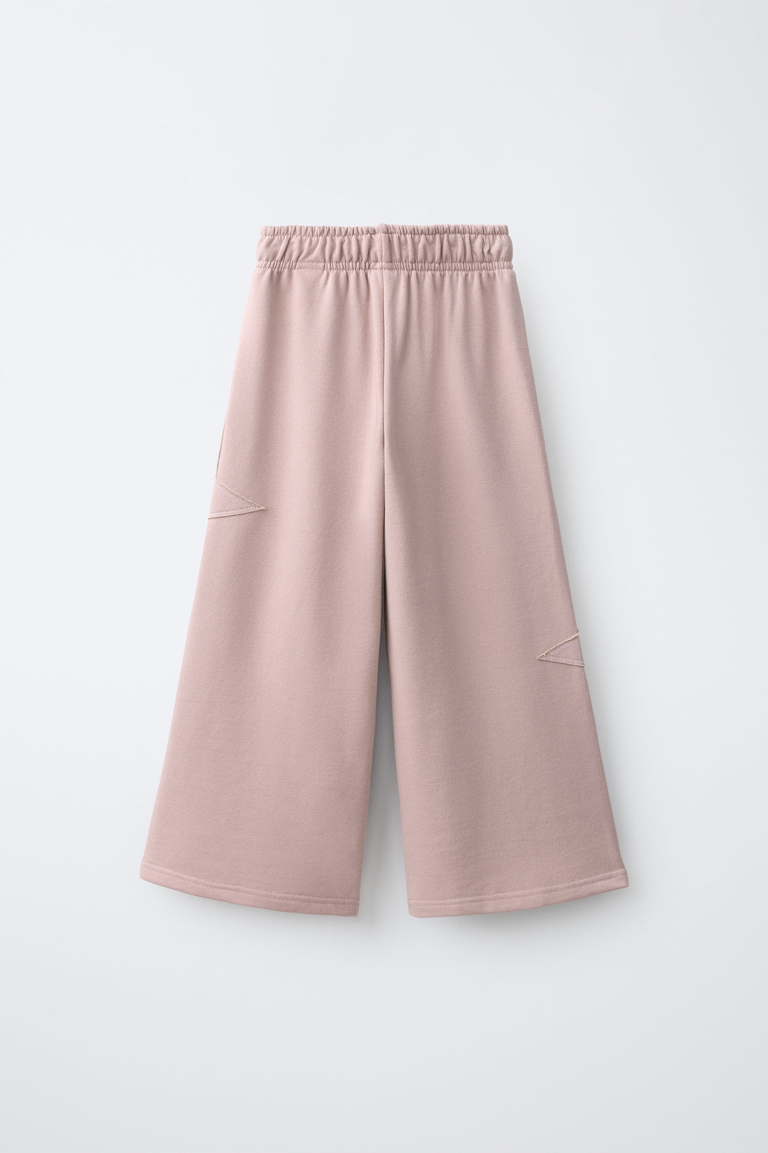 PANTALON LARGE À DÉCORS D'ÉTOILES