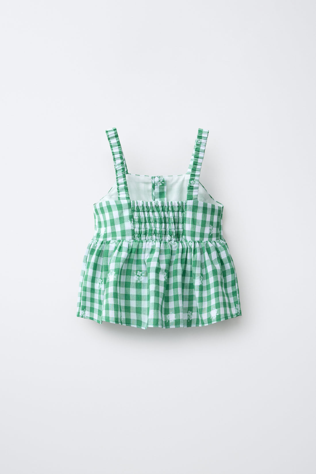 TOP BRODERIES À CARREAUX VICHY