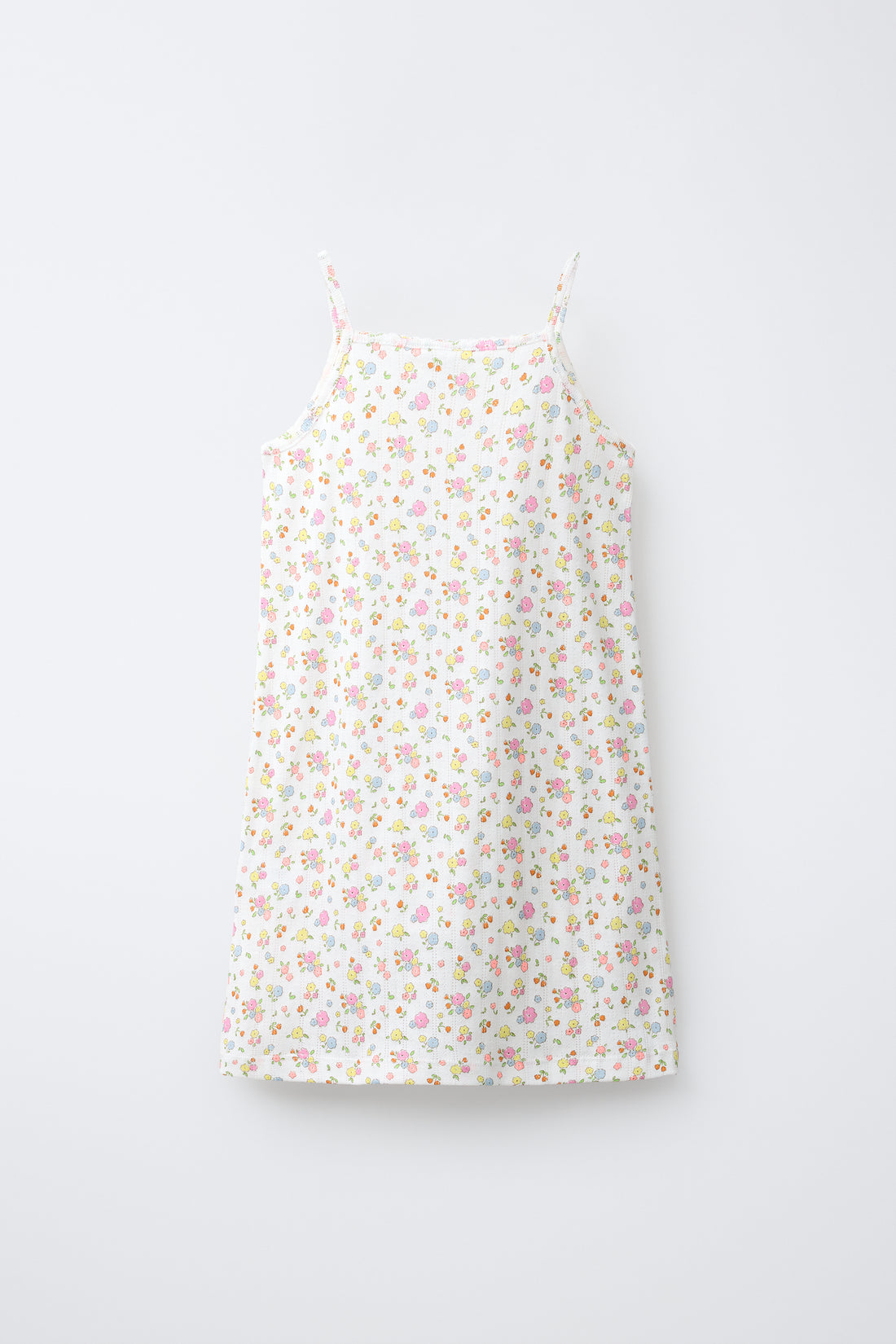 6-14 ANS/ CHEMISE DE NUIT IMPRIMÉ FLEURI