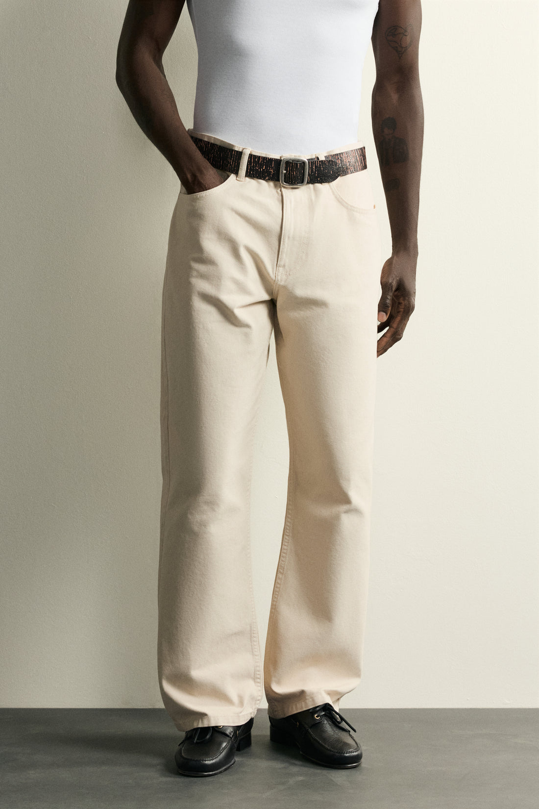 PANTALON COUPE AMPLE