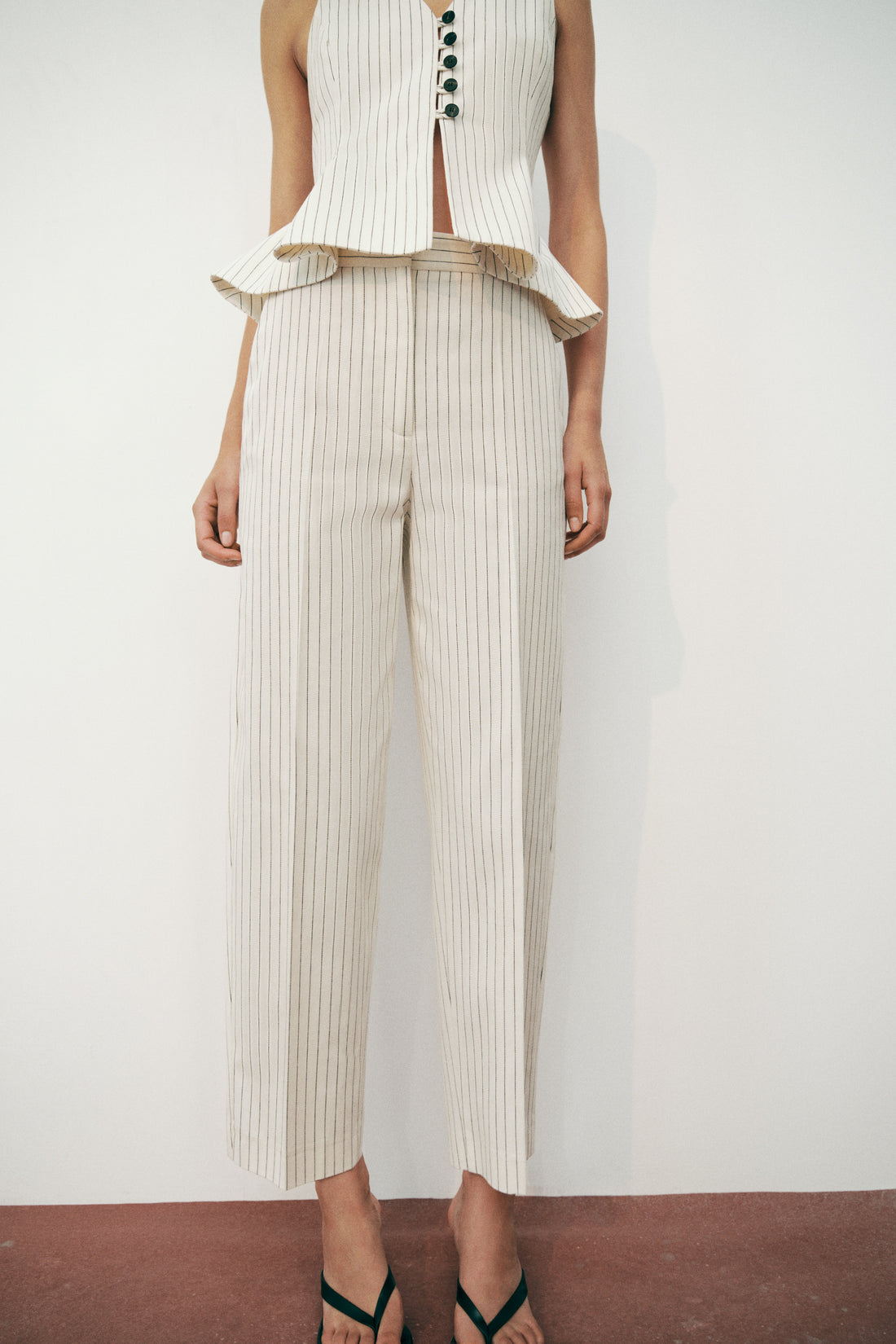 PANTALON À RAYURES
