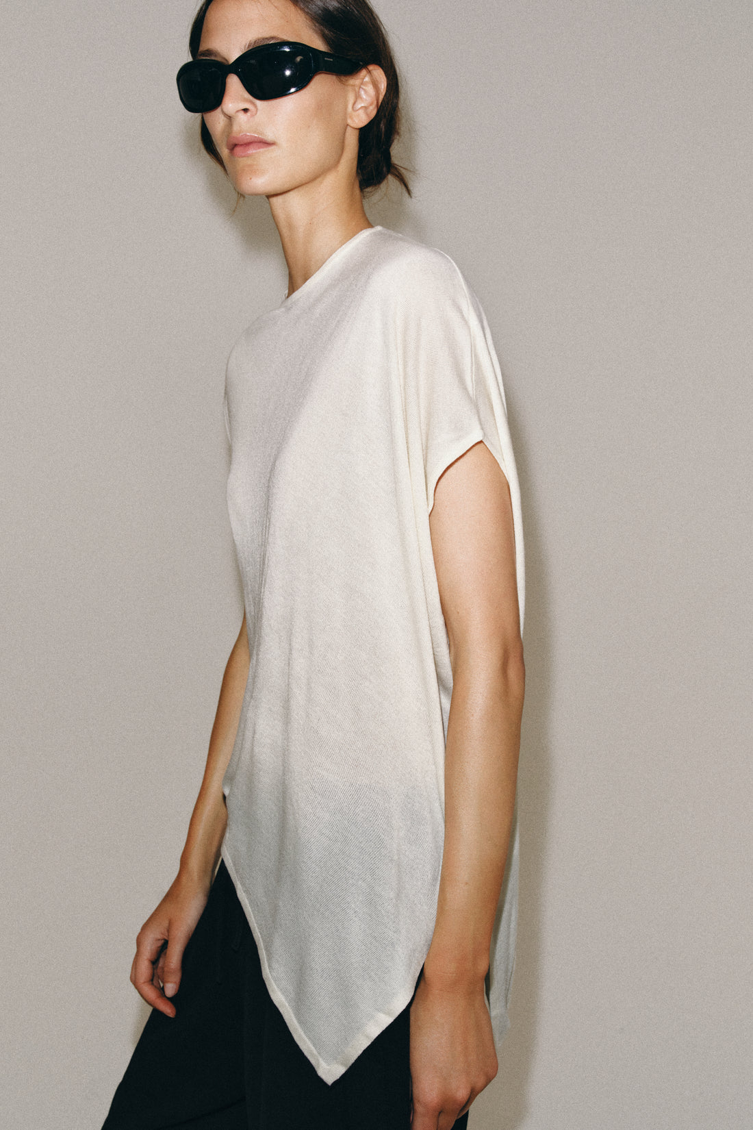 TOP ASYMÉTRIQUE EN MAILLE