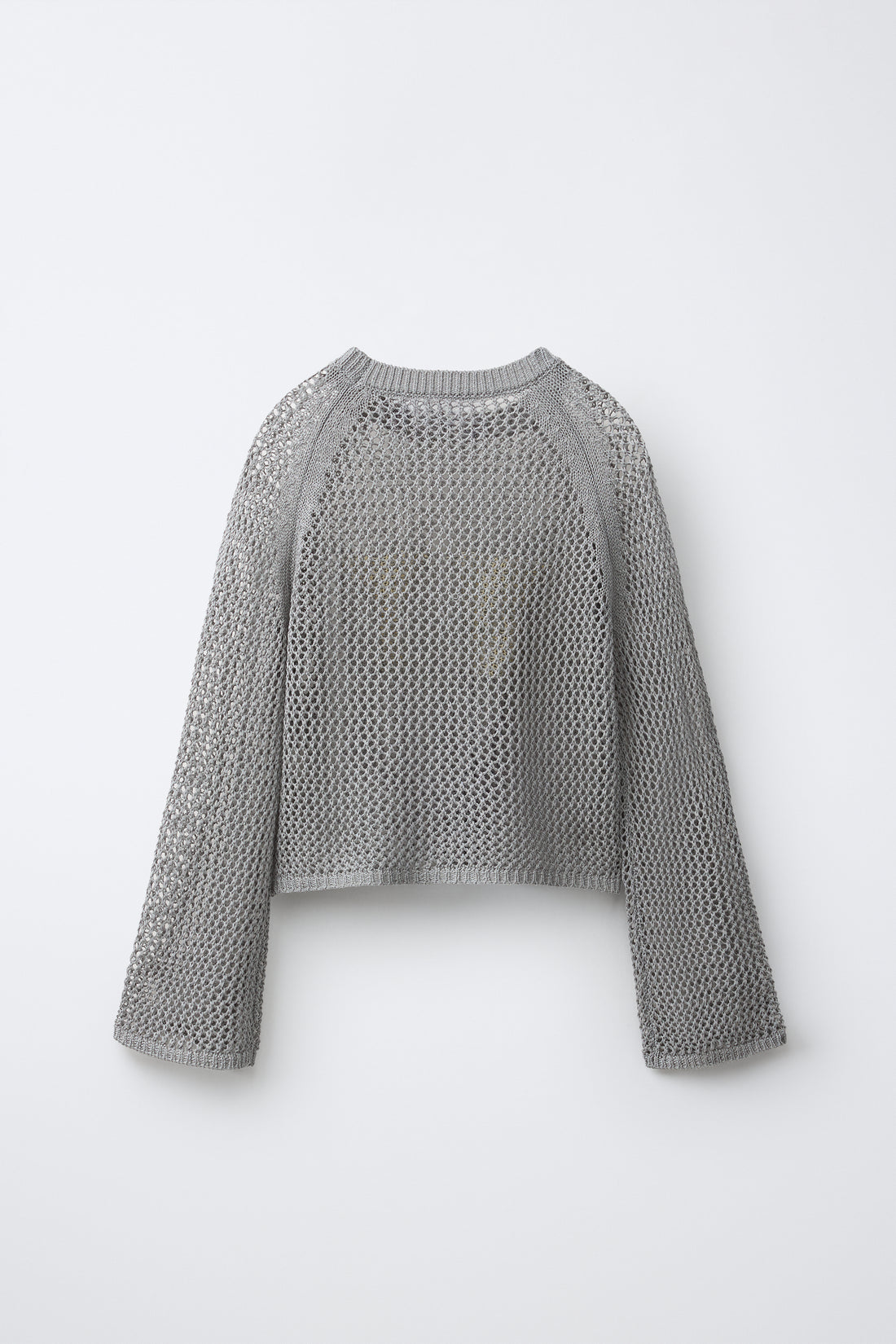PULL EN RÉSILLE À INSCRIPTION