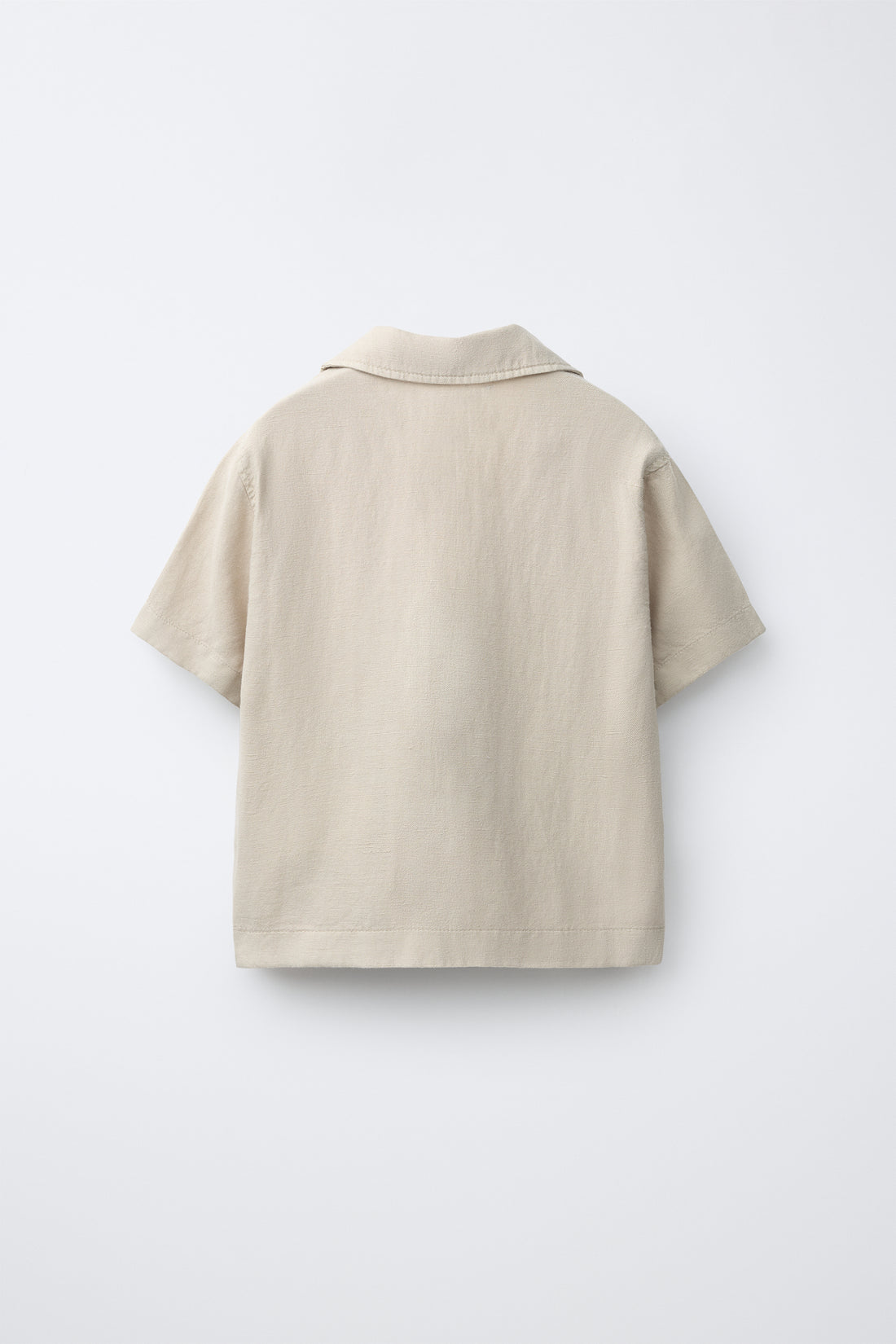 CHEMISE À POCHE EN LIN