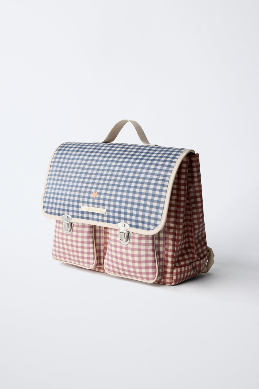 SAC À DOS CARTABLE VICHY