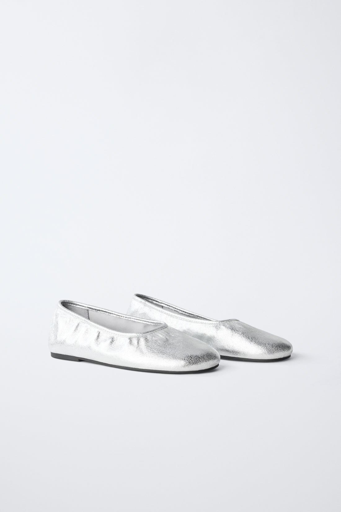 BALLERINES ARGENTÉES