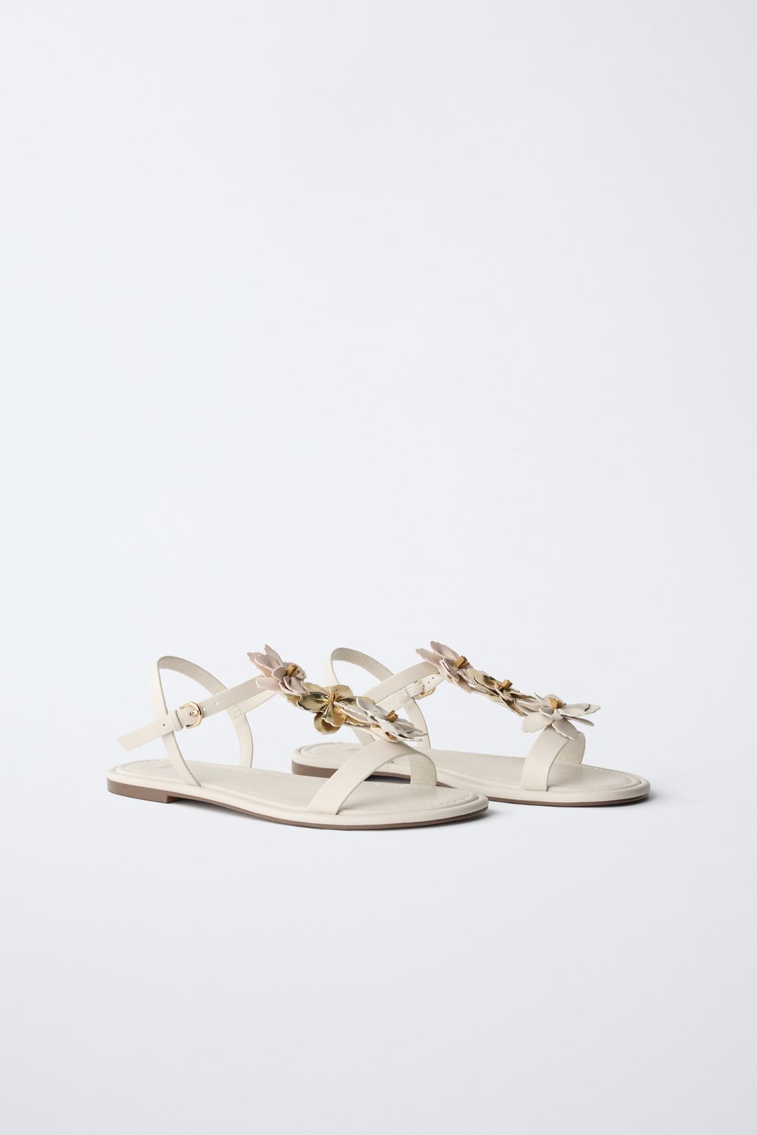 SANDALES FLEURS